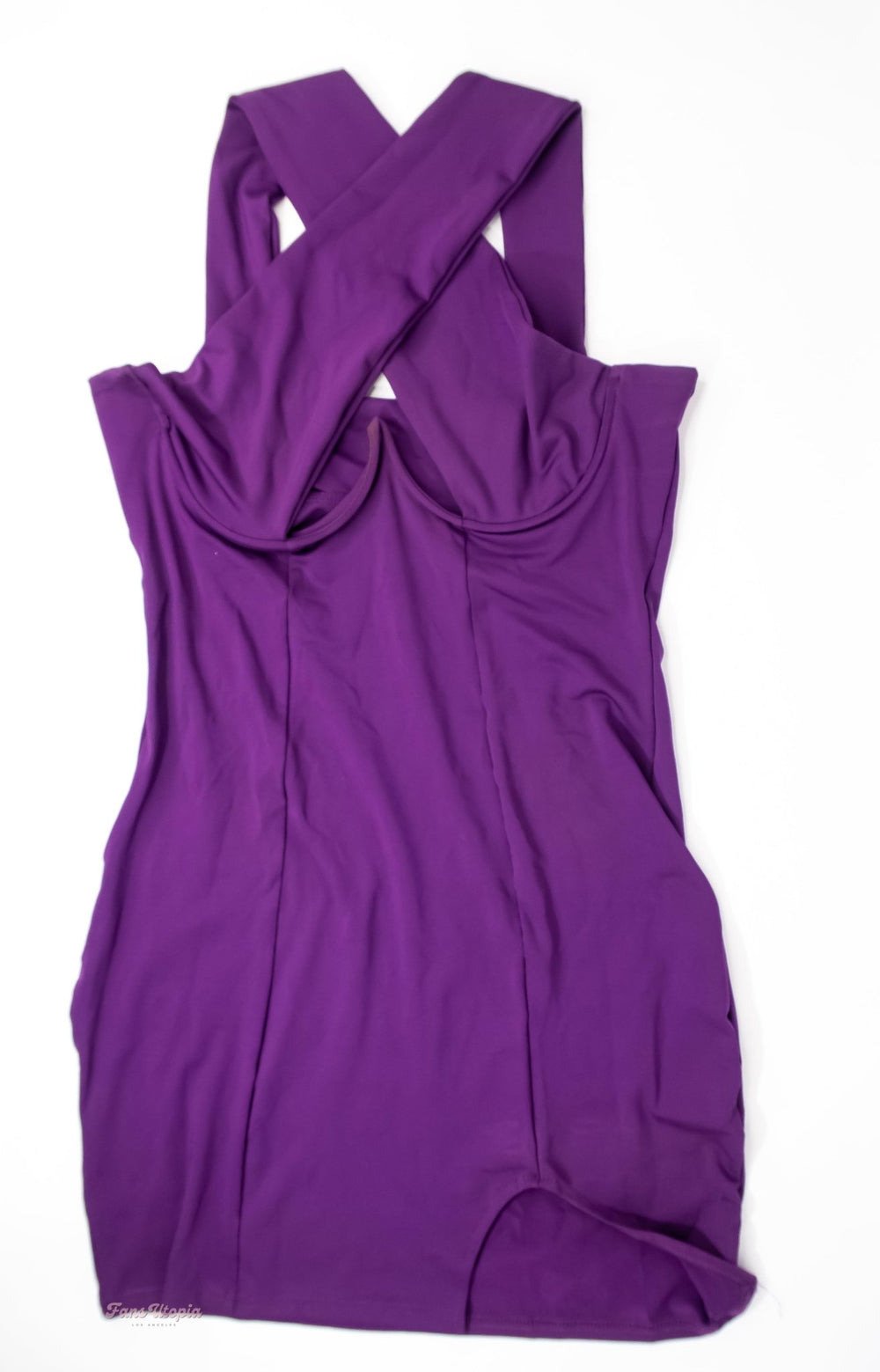 Kayley Gunner Purple Dress + Heels - FANS UTOPIA