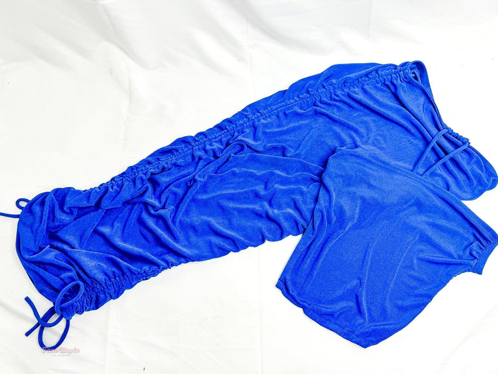 Kayley Gunner Royal Blue Two Piece Dress - FANS UTOPIA