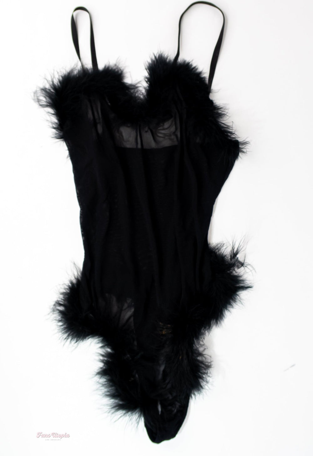 Kayley Gunner Sexy Black Bodysuit - FANS UTOPIA