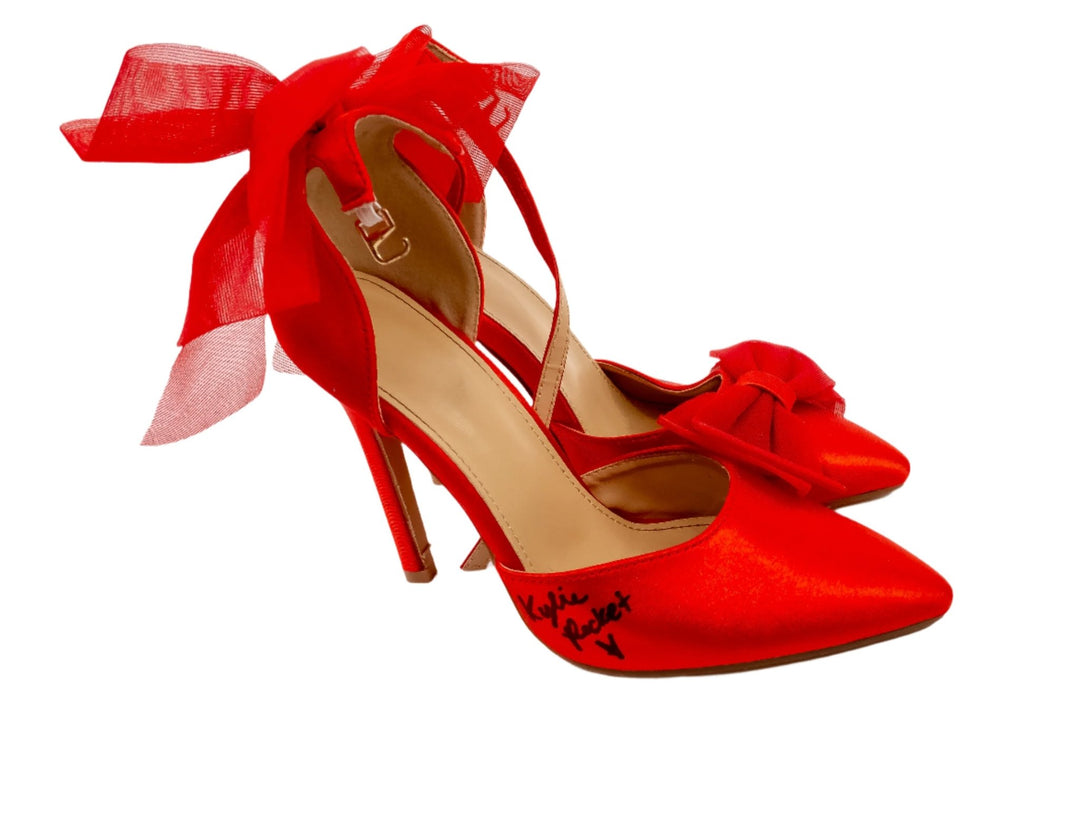 Kylie Rocket Red Bow Heels