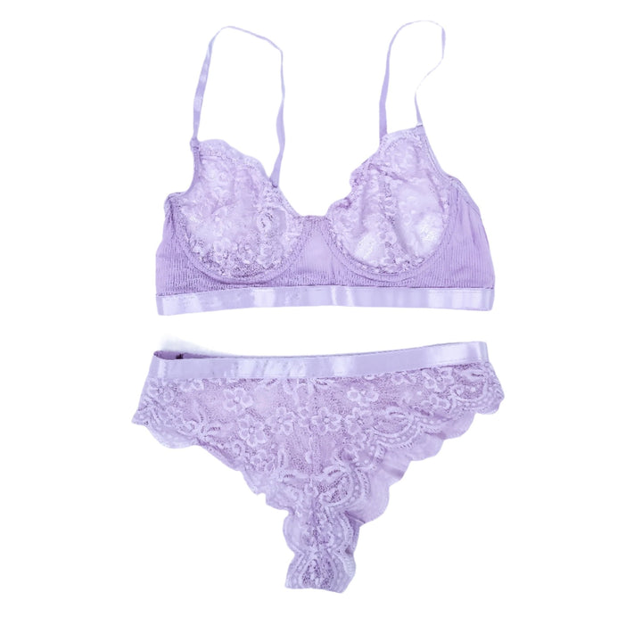 Kylie Rocket Violet Bra & Panties Set