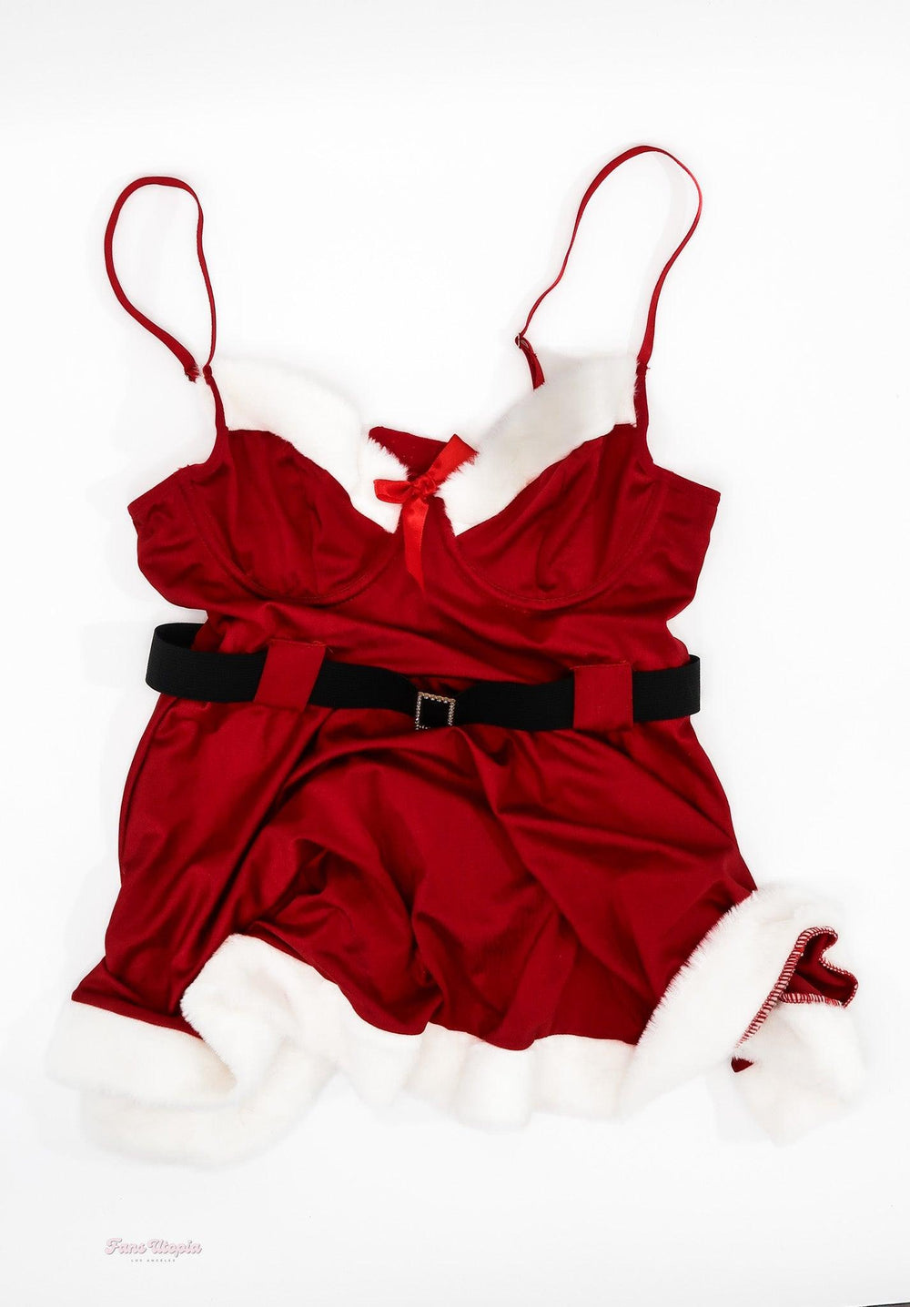 Lexi Lore Red Holiday Negligee - FANS UTOPIA