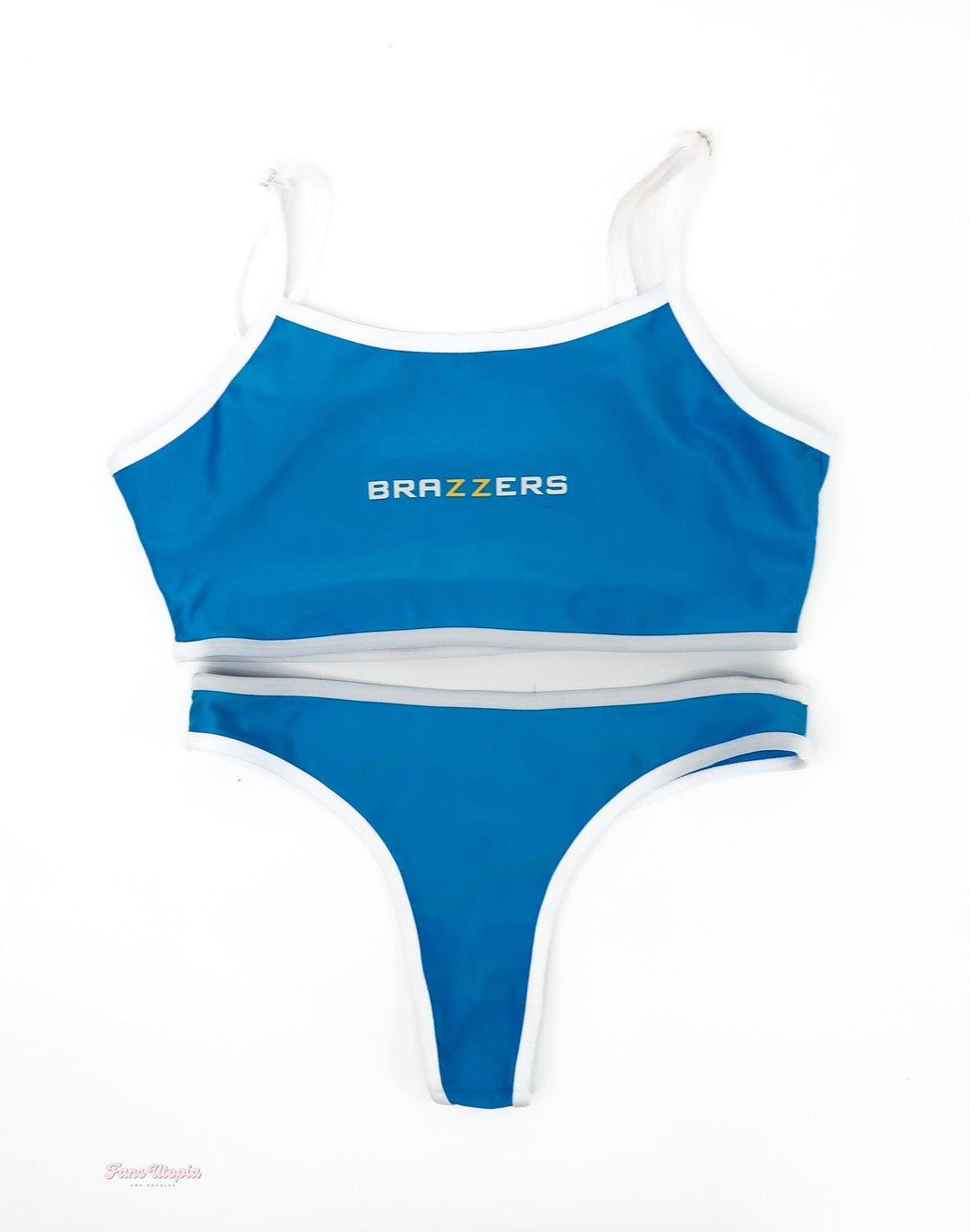 Lily Lou Blue White Brazzers Bikini - FANS UTOPIA