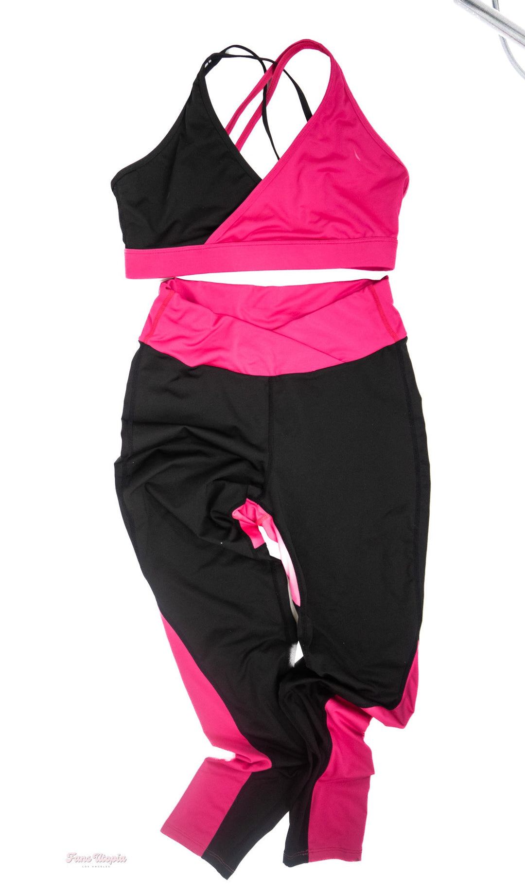 Lily Lou Pink Black Gym Set