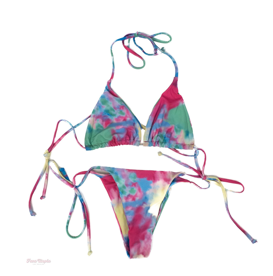 Lily Lou Tie Dye String Bikini