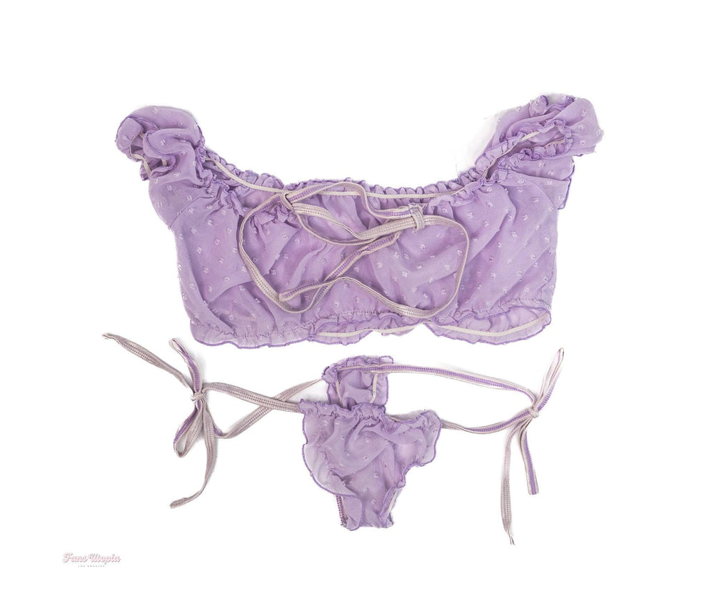 Lola Fae Flowy Purple Set - FANS UTOPIA