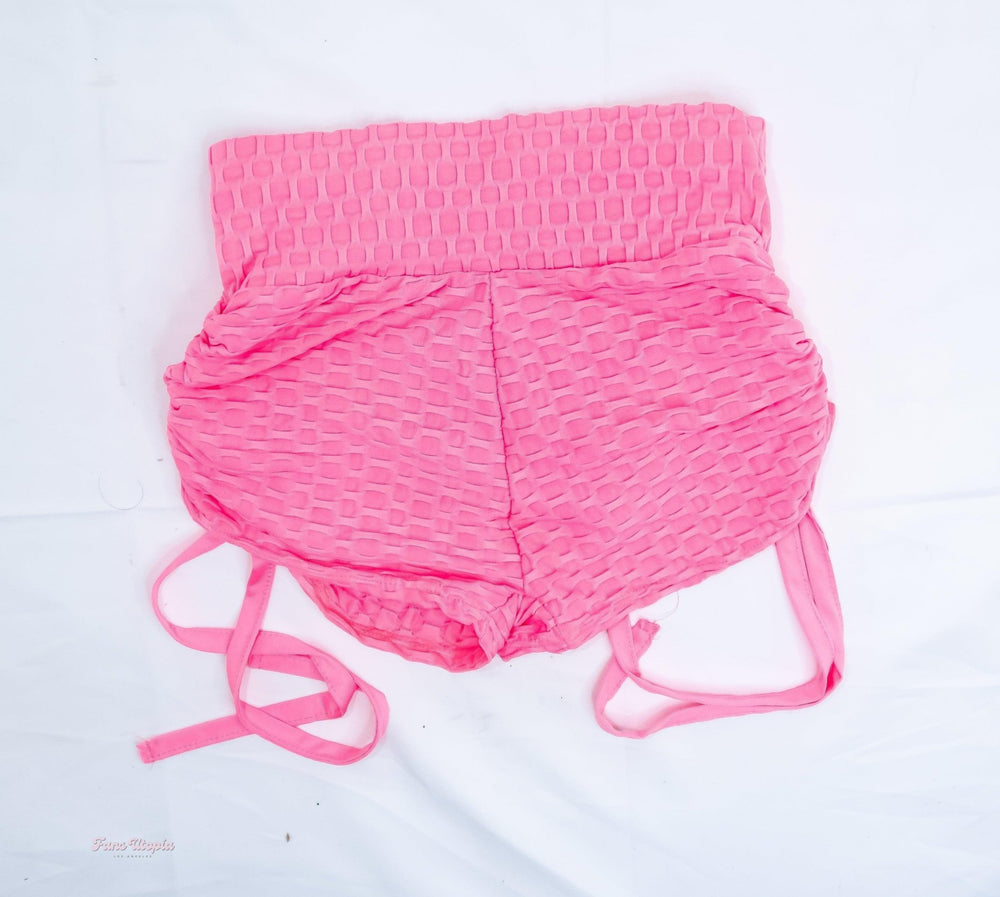 Maddy May Pink Gym Shorts - FANS UTOPIA