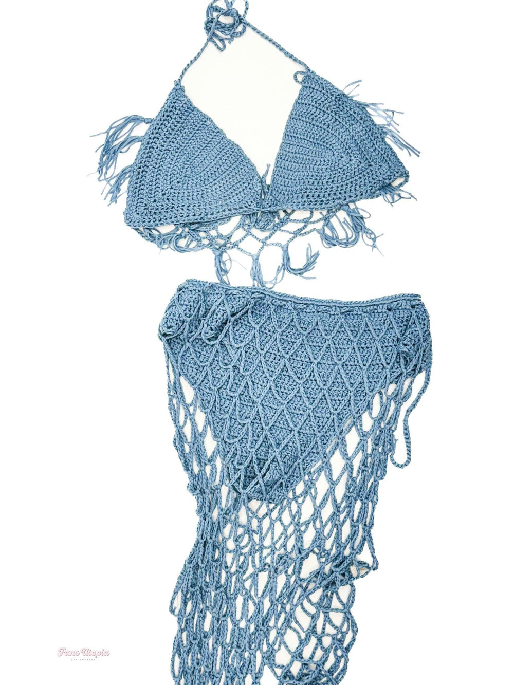 Natasha Nice Blue Crochet Set - FANS UTOPIA