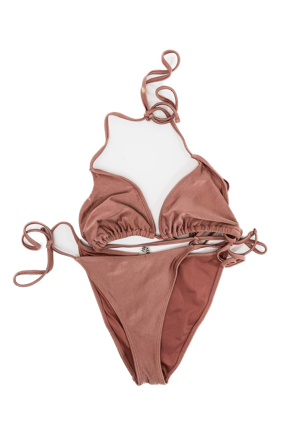 Natasha Nice Light Brown String Bikini - FANS UTOPIA