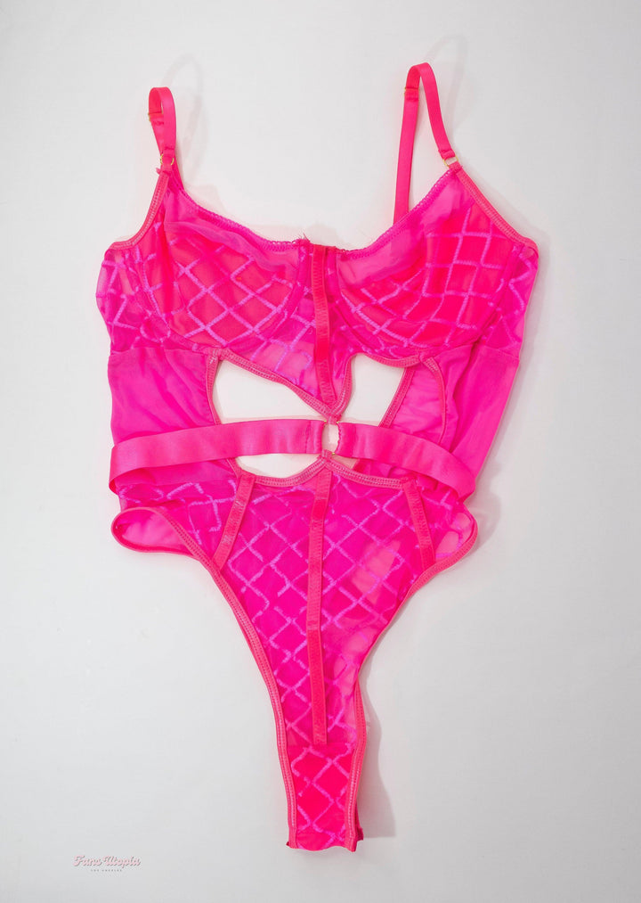 Payton Preslee Hot Pink Bodysuit - FANS UTOPIA