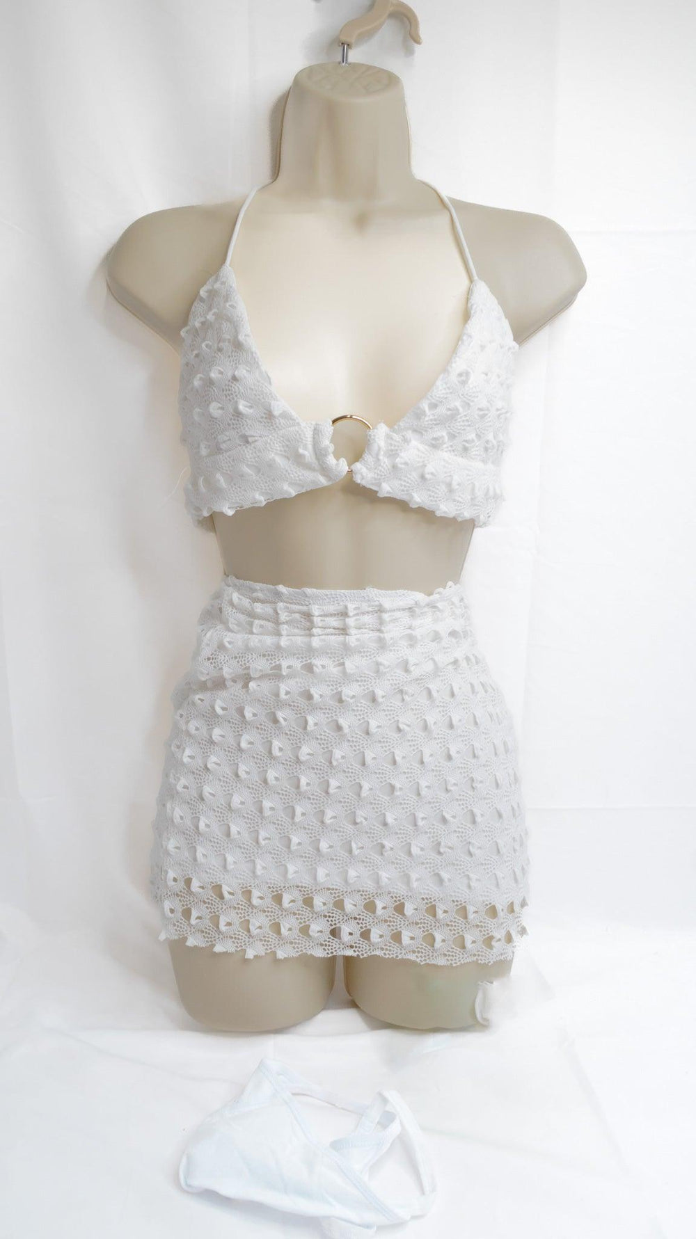 PPLUS -Waxxxed - Rissa May White Skirt Set - FANS UTOPIA