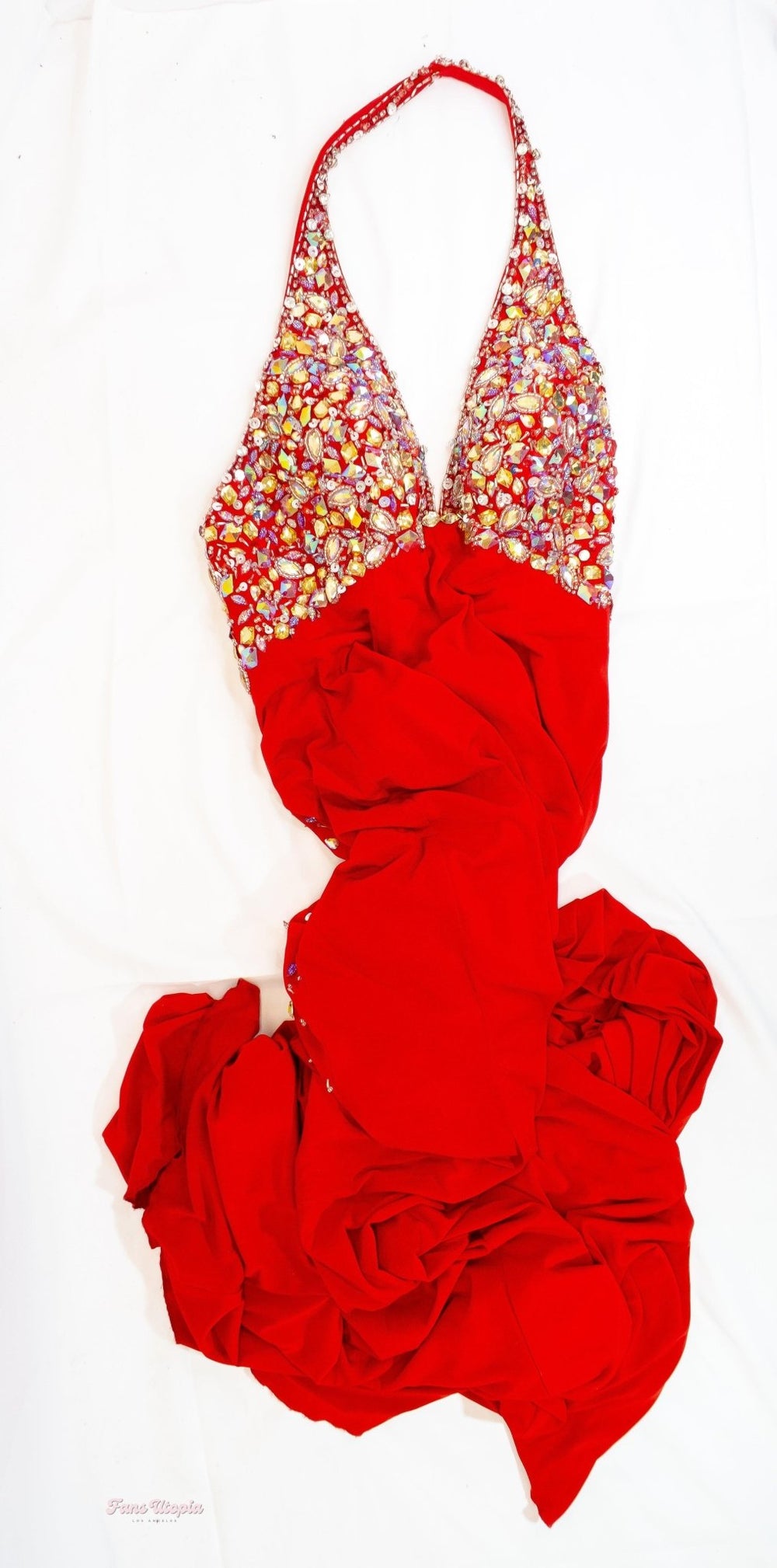 Samantha Saint Red Gown Worn at AVN - FANS UTOPIA