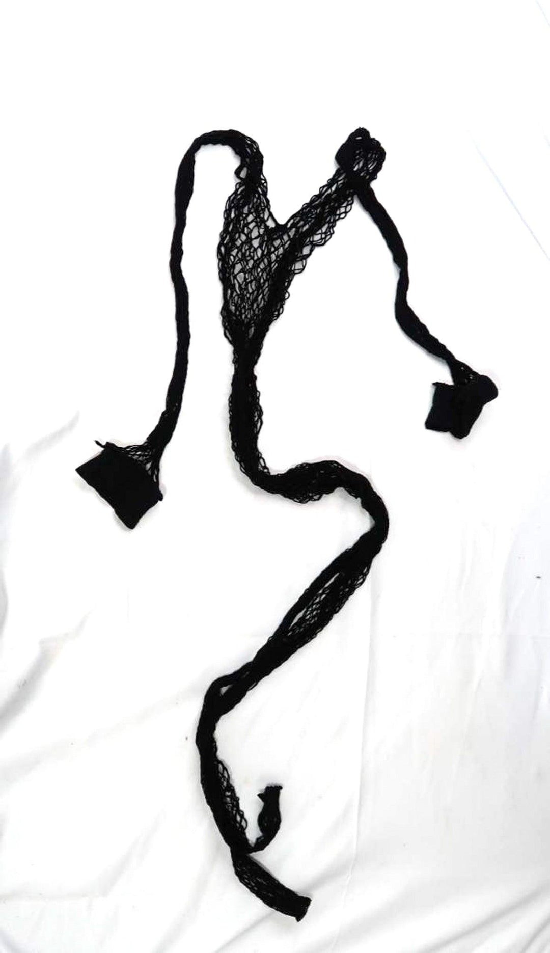 Savannah Bond Black Fishnet Bodysuit - FANS UTOPIA