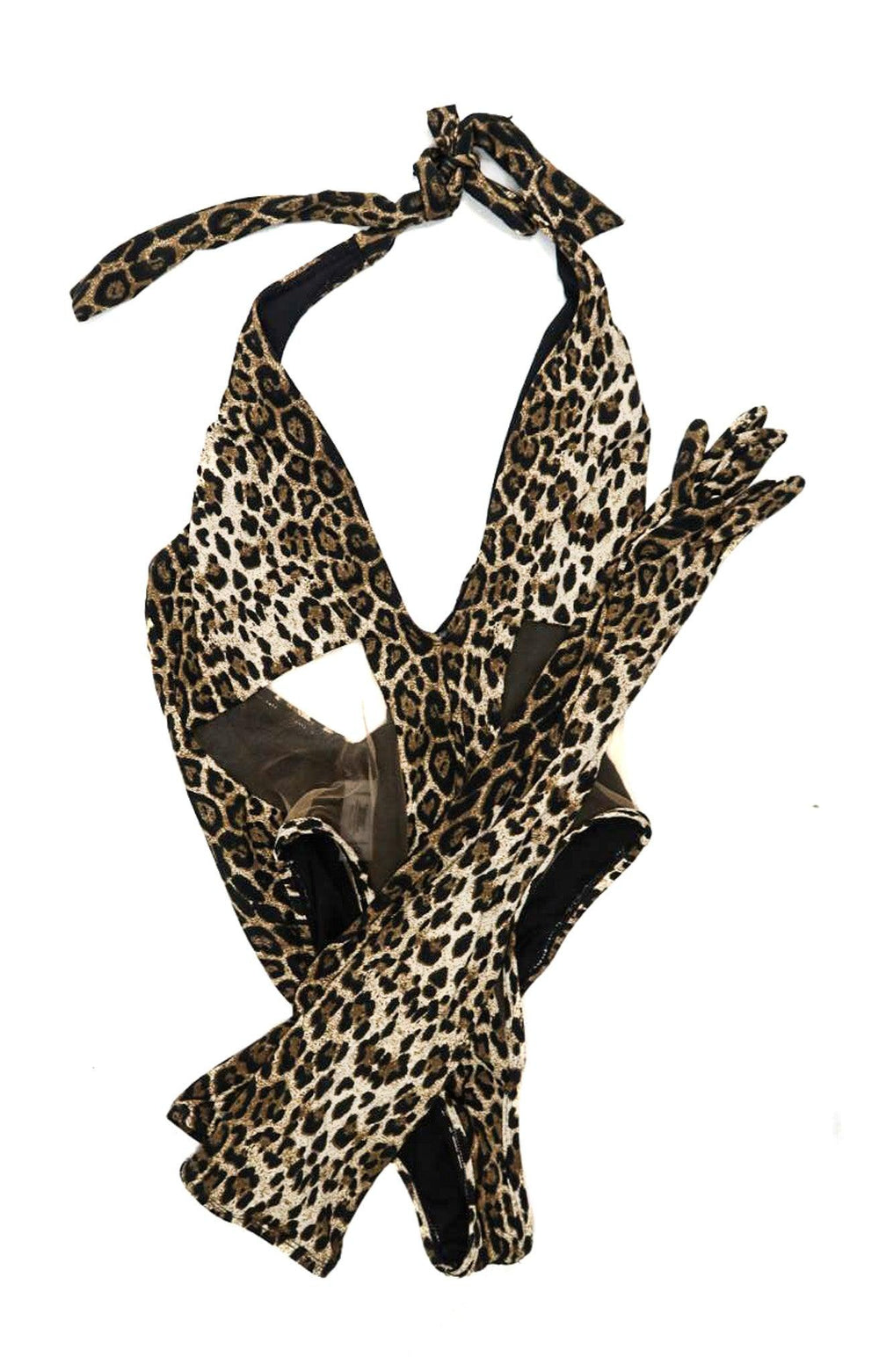 Savannah Bond Cheetah Bodysuit + Gloves - FANS UTOPIA