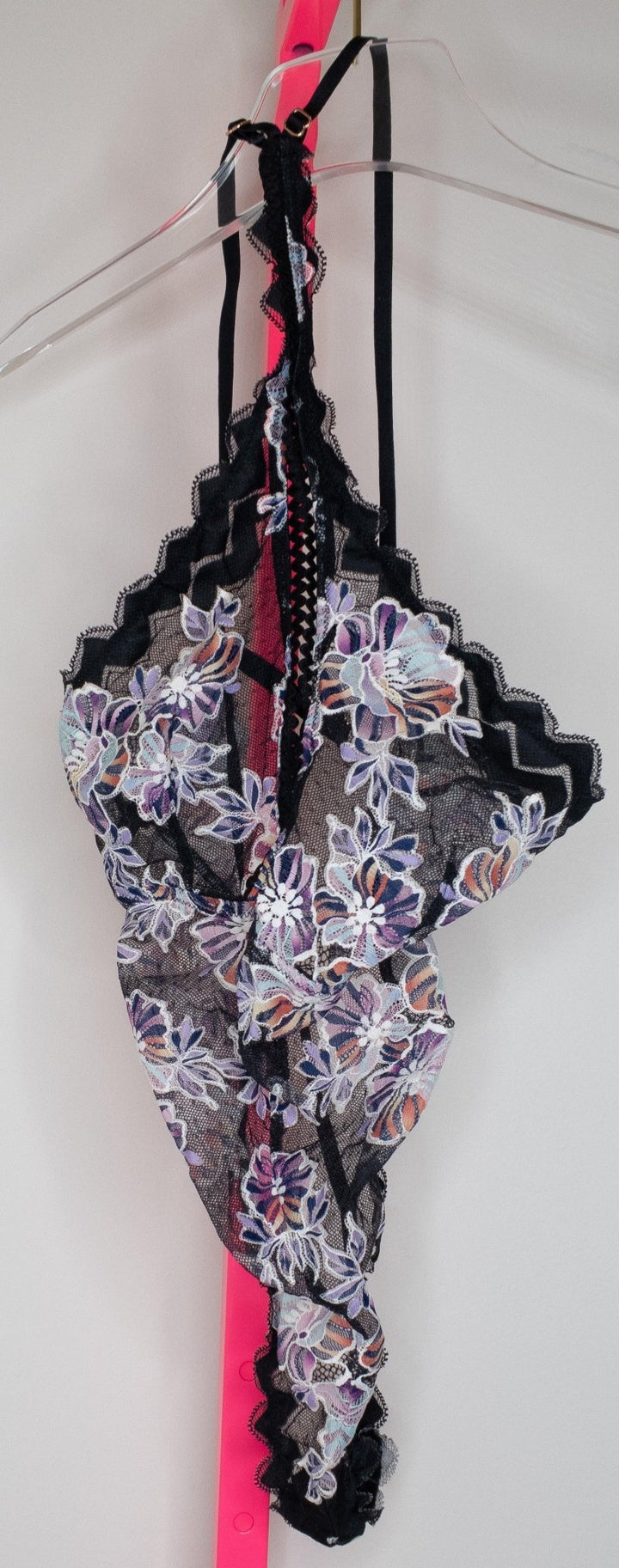 Savannah Bond Floral Lace Teddy Bodysuit - FANS UTOPIA