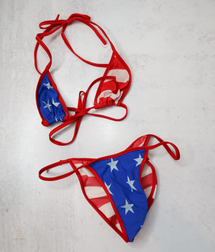 Cara Belle American Bikini - Fans Utopia
