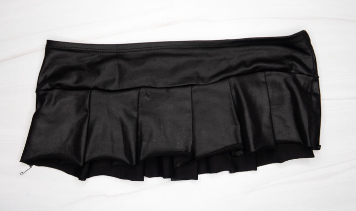 Brittney Kade Black Pleated Mini Skirt