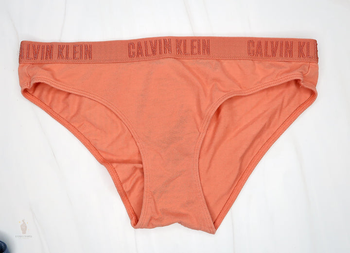 Cami Strella Calvin Klein Orange Panties