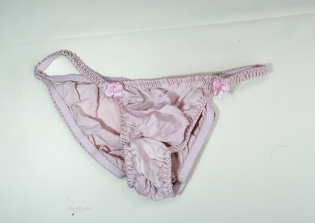 Naomi North Pink Velour Panties