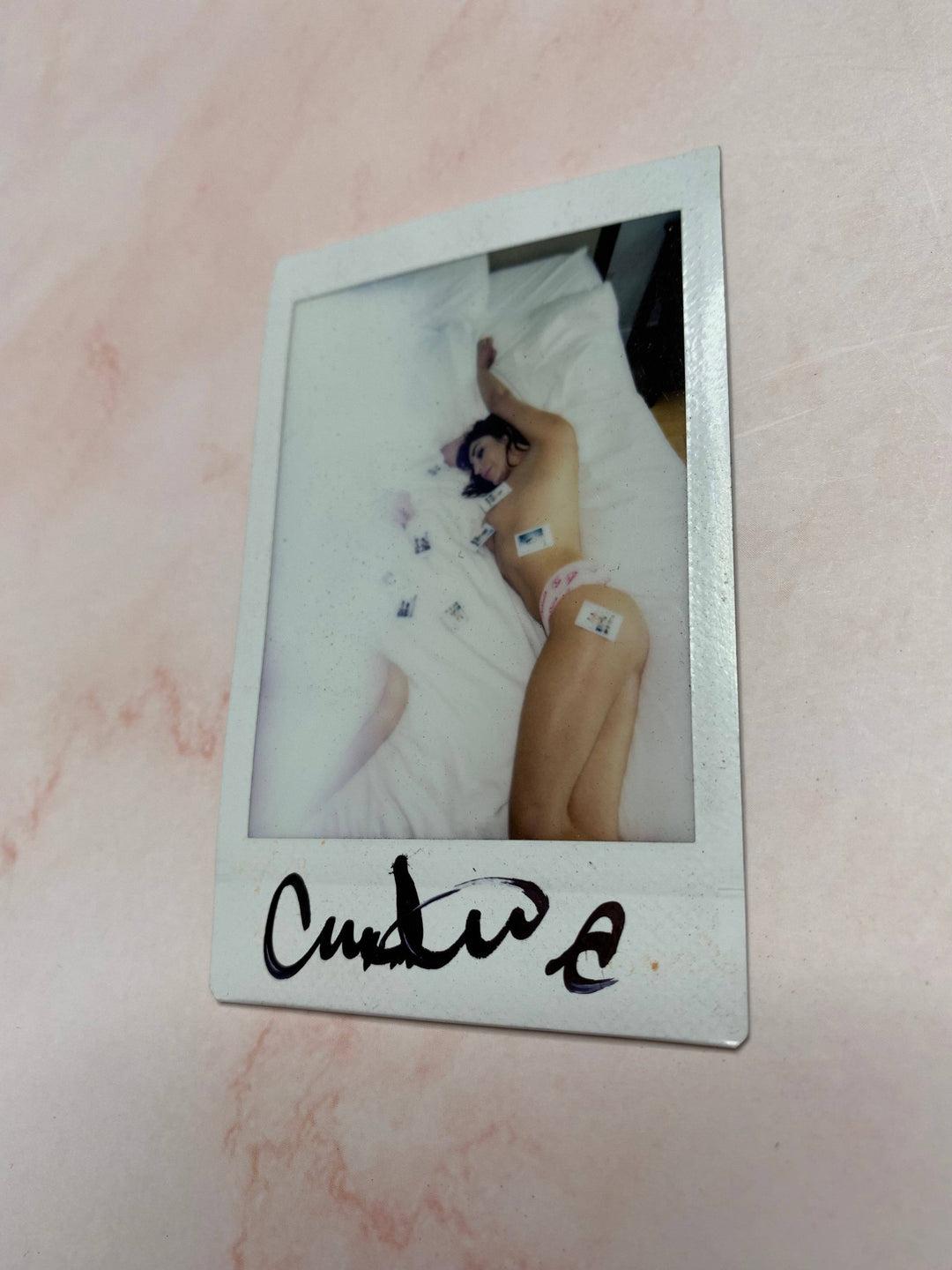 Christiana Cinn Autographed Polaroid 1 - Fans Utopia