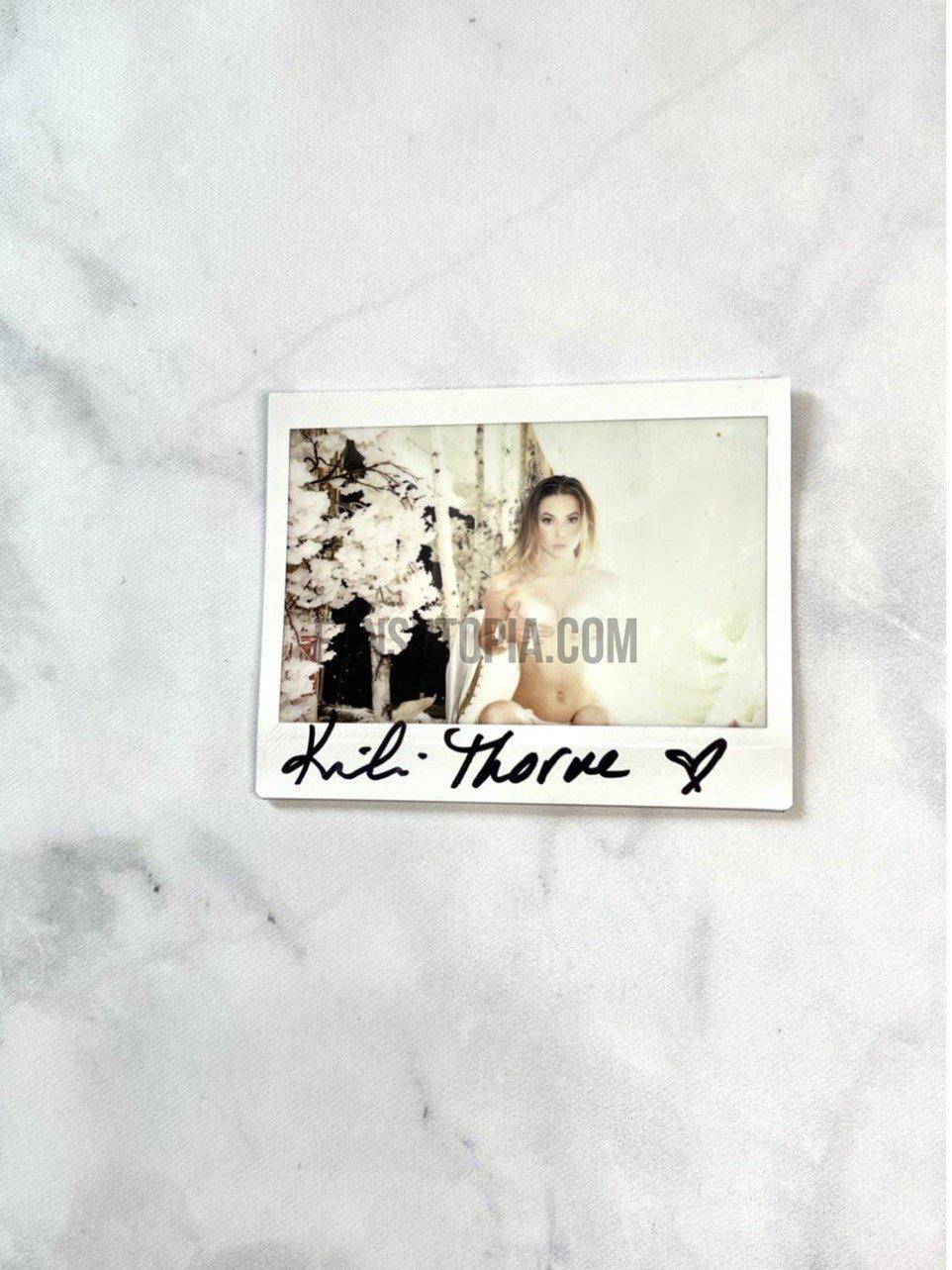Kaili Thorne Nipple Tassel Polaroid - Fans Utopia