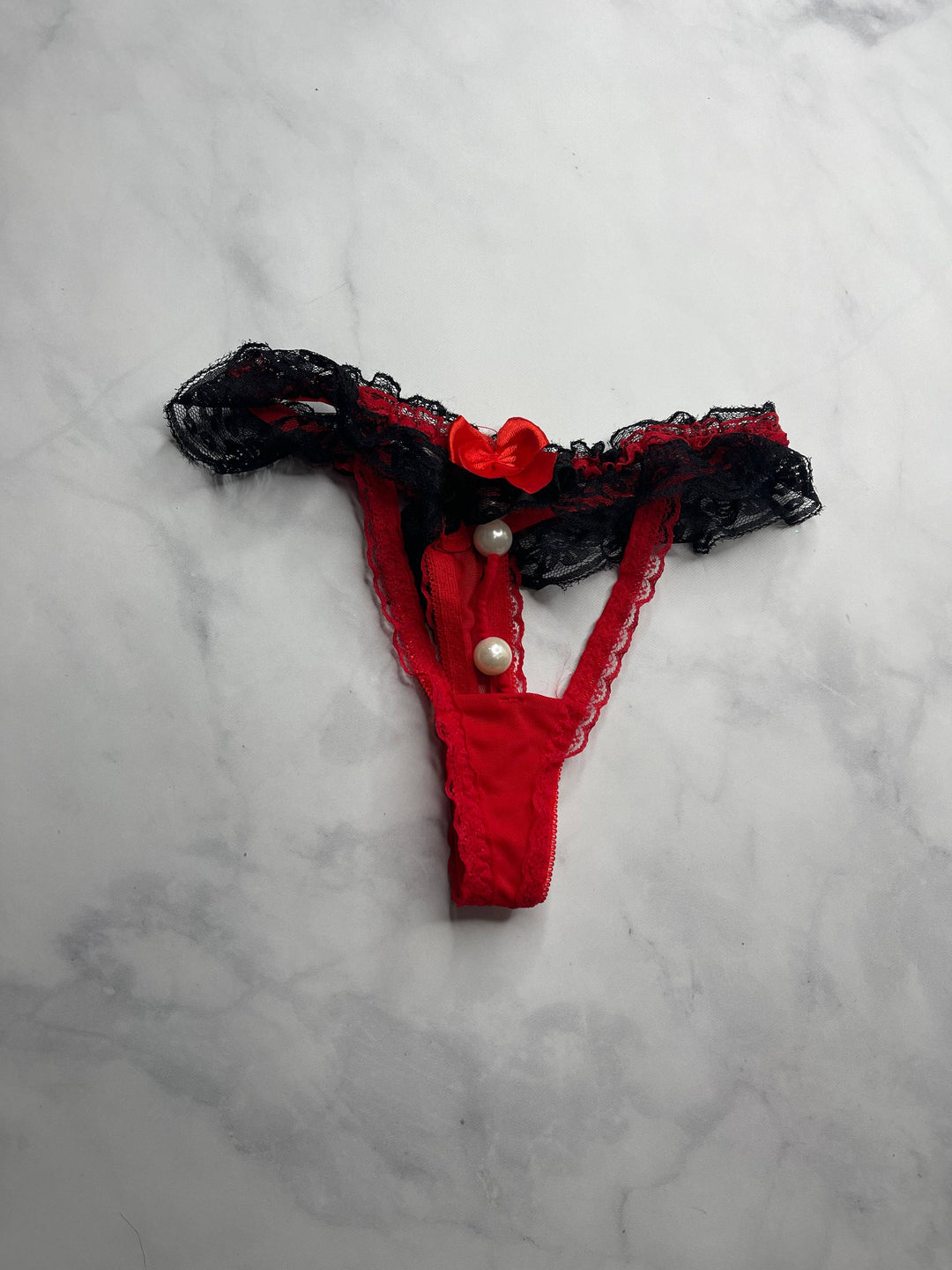 Meli Santa Red Panties - Fans Utopia